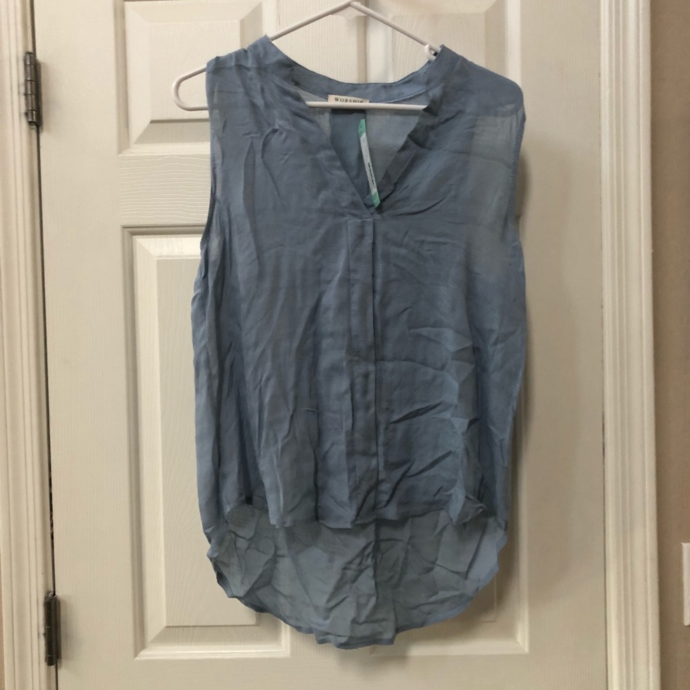 Blue Foley top